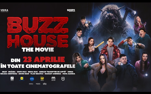 Echipa filmului Buzz-House:The Movie vine in caravana la Cinema City