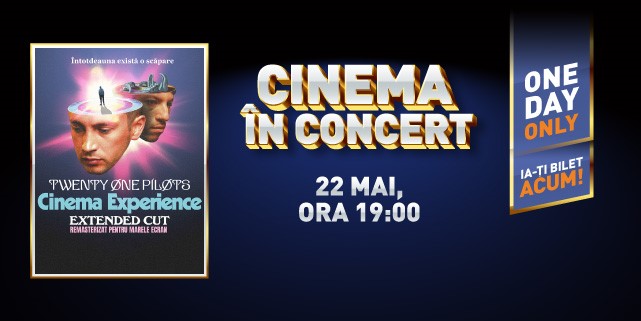 Cinema in concert: Twenty One Pilots Cinema Experience la Cinema City