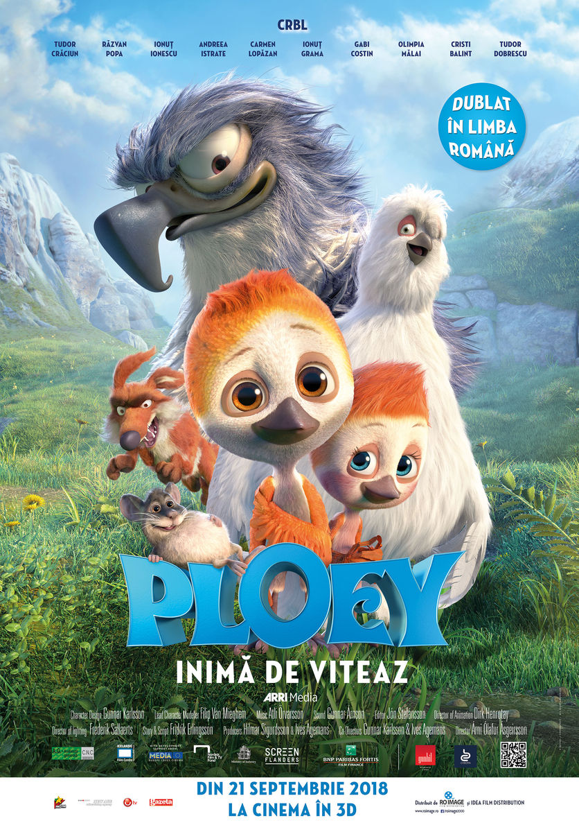 movie poster for Ploey, featuring animals
