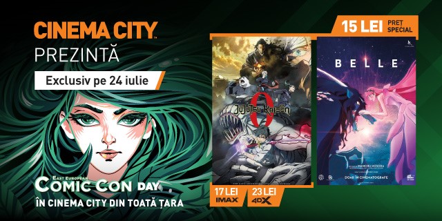 East European Comic Con Day, pe 24 iulie la Cinema City