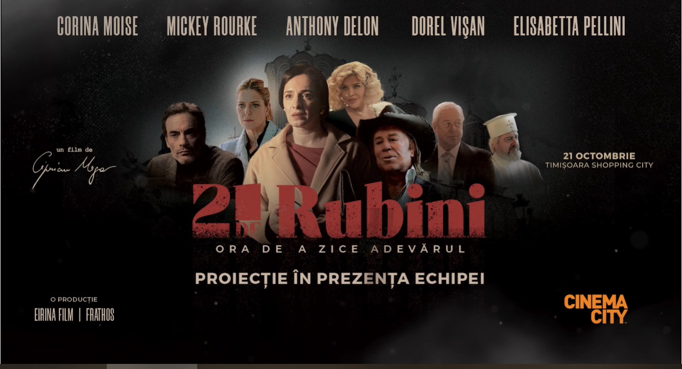 Echipa flmului 21 de rubini ajunge la Cinema City