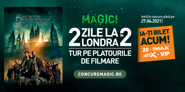 Castiga un premiu magic cu filmul Animale Fantastce