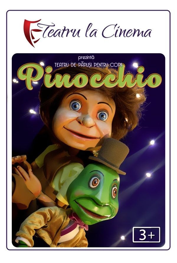 Spectacol teatru Pinocchio poster