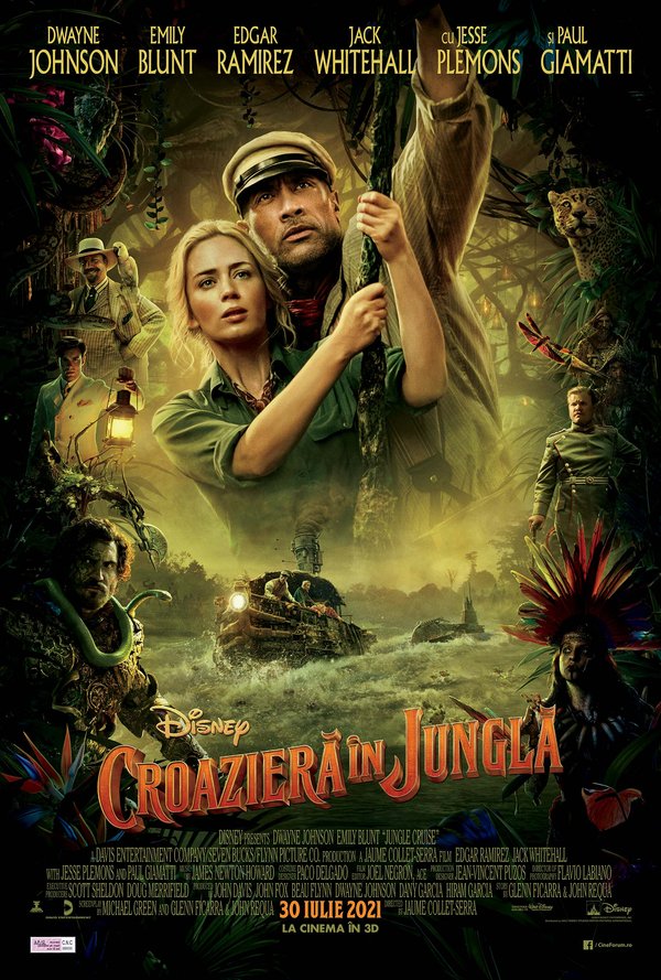Croaziera in jungla poster