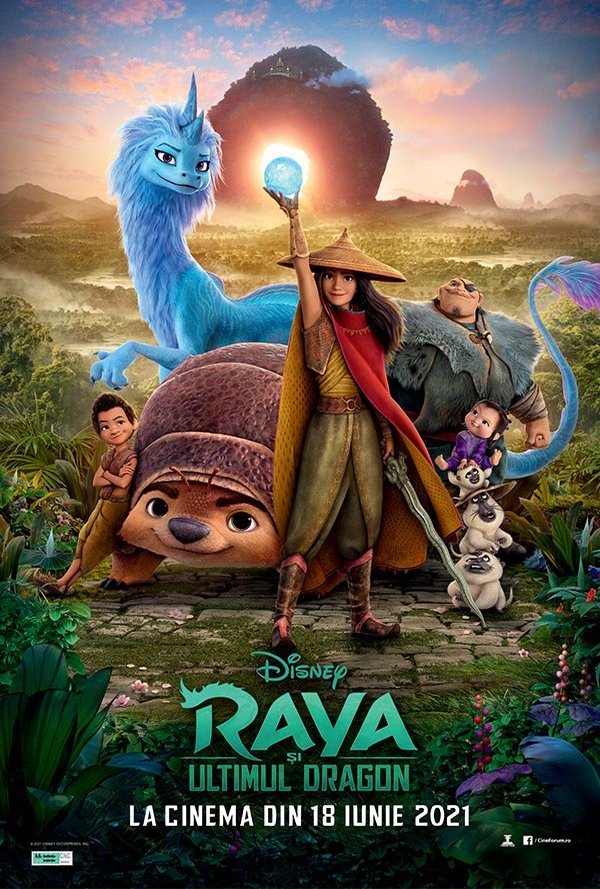 Raya si ultimul dragon poster