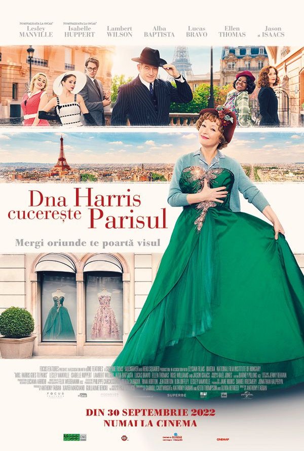 Doamna Harris cucereste Parisul poster