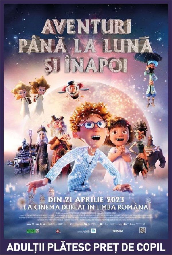 Aventuri pana la Luna si inapoi poster