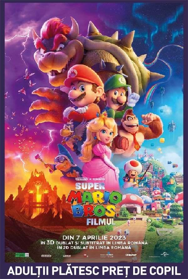 Super Mario Bros: Filmul poster