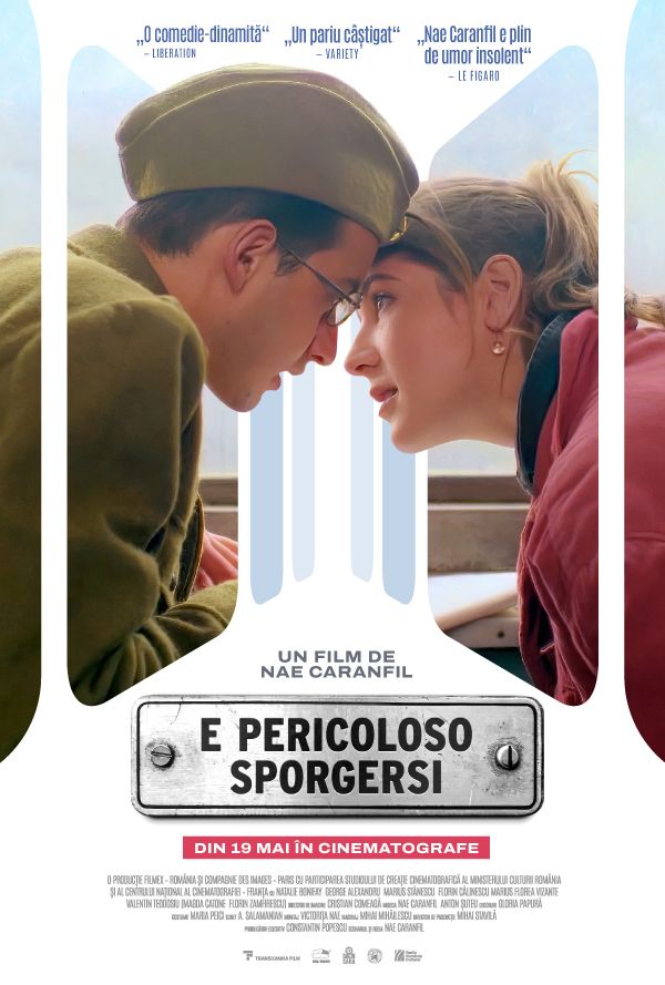 E pericoloso sporgersi poster