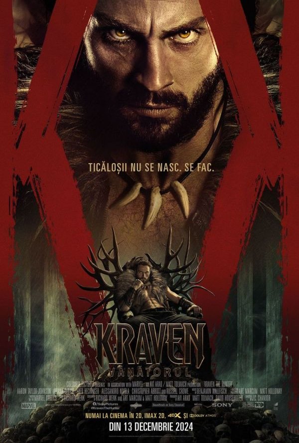 Kraven Vanatorul poster