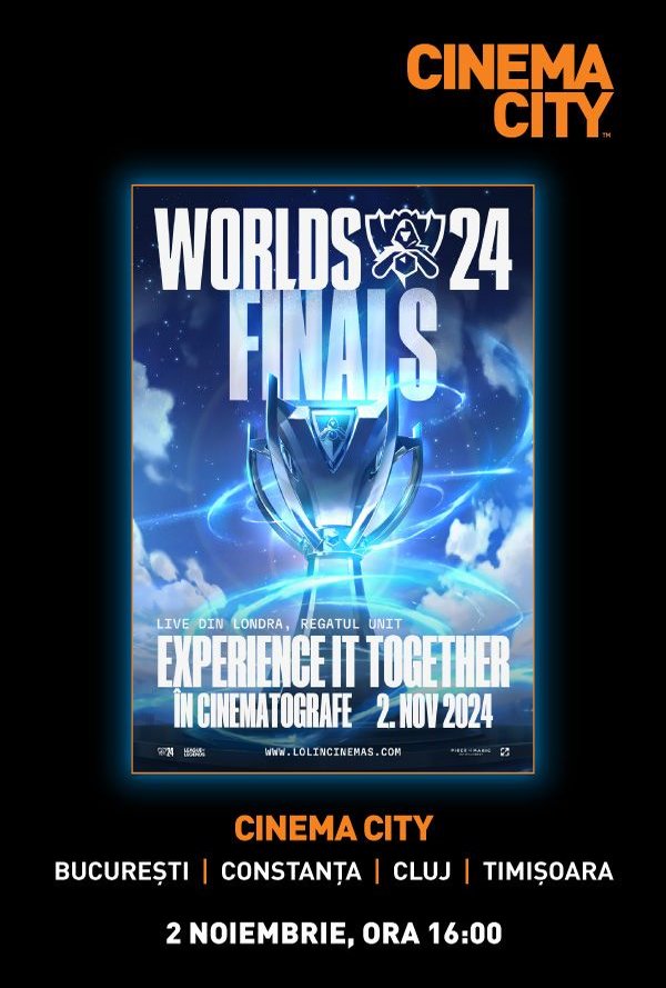 LOL Worlds Final 2024 Cinema Viewing Party poster