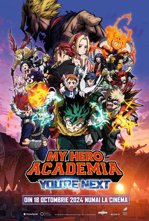 My hero academia: You`re next poster