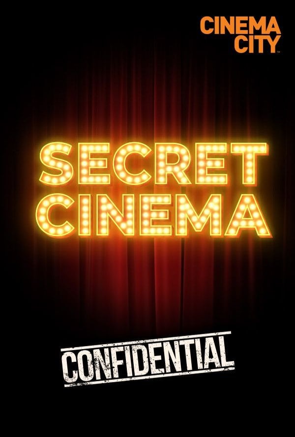 Secret screening poster
