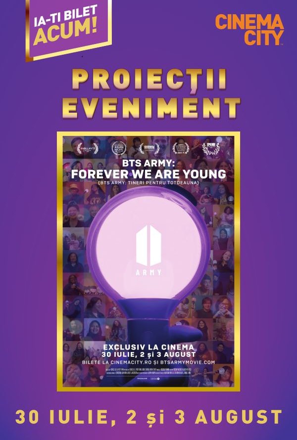 BTS ARMY: FOREVER WE ARE YOUNG poster