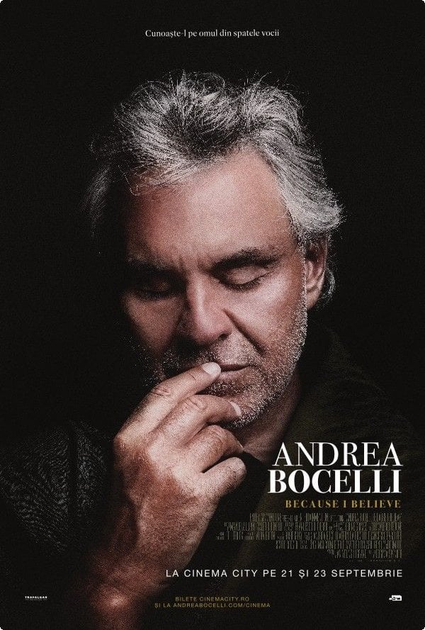 Andrea Bocelli: Pentru ca eu cred poster
