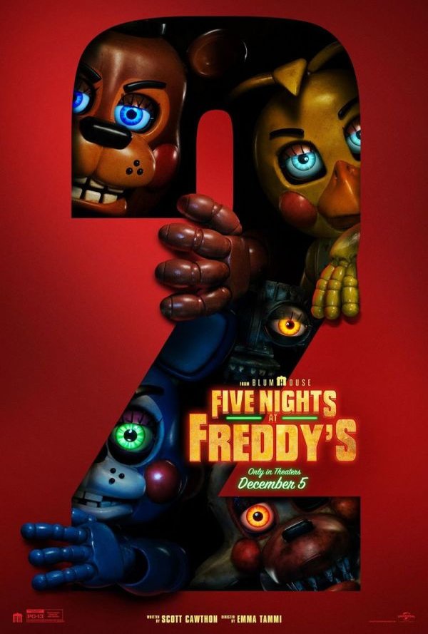 Five nights at Freddy`s 2 poster