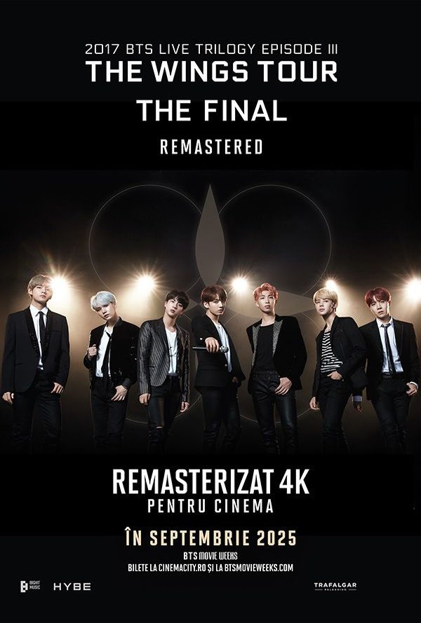 BTS 2017 THE WINGS TOUR THE FINAL poster