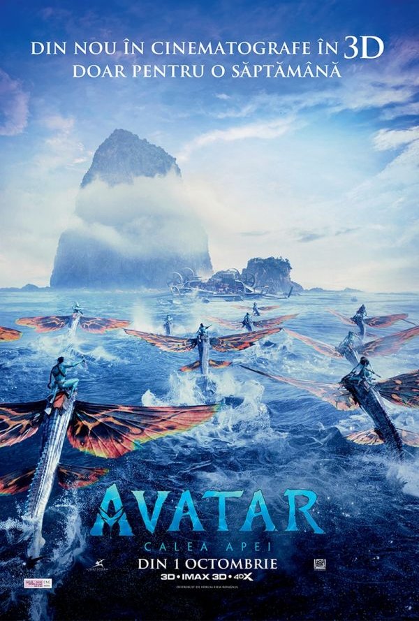 Avatar: Calea apei (Re-Release) poster