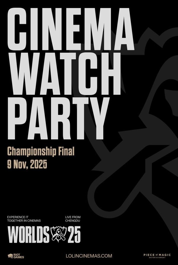 League of Legends Worlds25 | Finals in Cinema poster