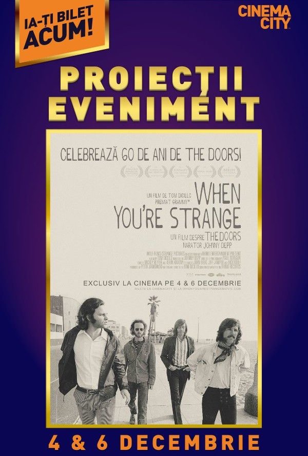 The Doors: When You’re Strange poster