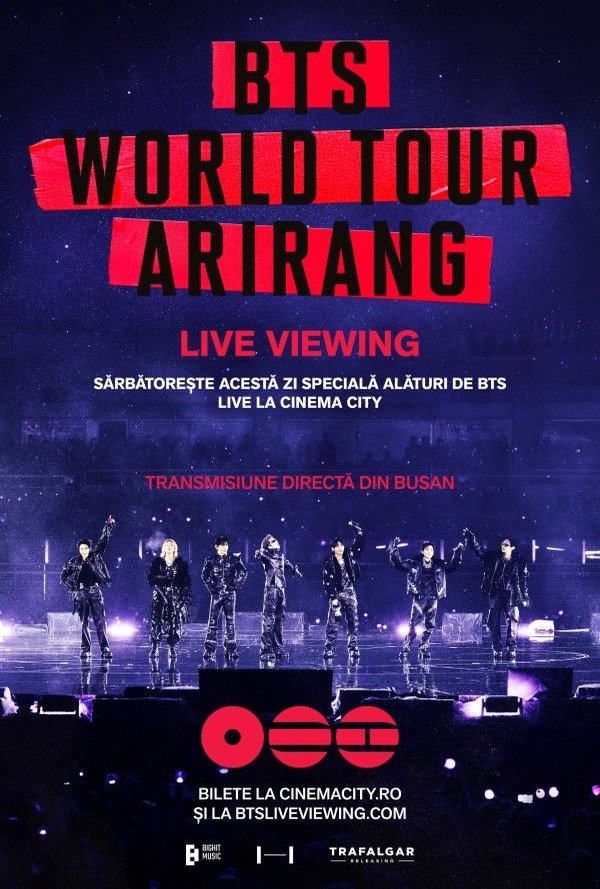 BTS WORLD TOUR 'ARIRANG' IN BUSAN: LIVE | Cumpără bilete la Cinema