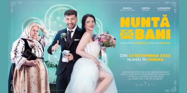 Din 10 octombrie, Mircea Bravo te invită la NUNTĂ PE BANI, la Cinema City